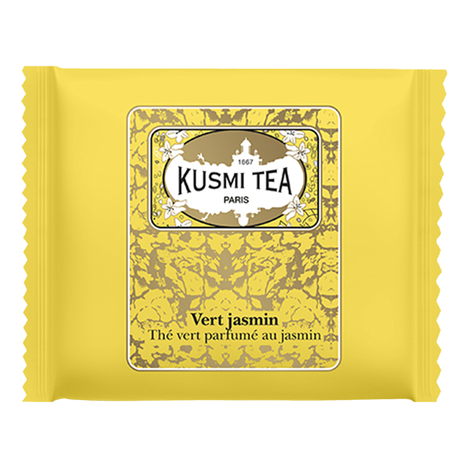 sachet de thé vert jasmin Kusmi Tea